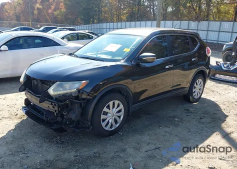 2015 Nissan Rogue S z USA, uszkodzony, nr VIN KNMAT2MTXFP503711